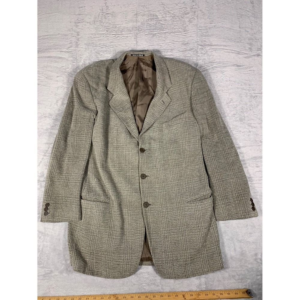 Giorgio Armani Le Collezioni Men's Sport Coat Tan Three-button Front
